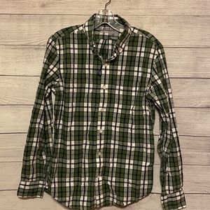 Old Navy Men's Plaid Classic Button Down Slim Fit